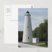 Ocracoke, North Carolina Lighthouse Briefkaart (Voorkant / Achterkant)