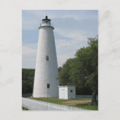 Ocracoke, North Carolina Lighthouse Briefkaart (Voorkant)