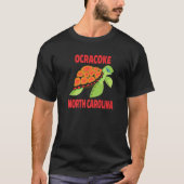 Ocracoke North Carolina Zee Turtle T-shirt (Voorkant)