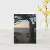 Ocracoke Sunset Note Kaart (Gele Bloem)