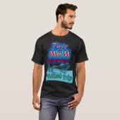Ocracoke Vissende Moeder T-shirt (Voorkant volledig)