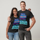 Ocracoke Vissende Moeder T-shirt (Unisex)