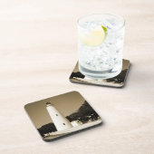 Ocracoke vuurtoren bier onderzetter (Rechterzijde)