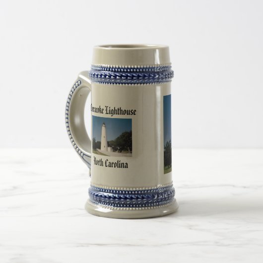 Ocracoke vuurtoren bierpul (Voorkant links)