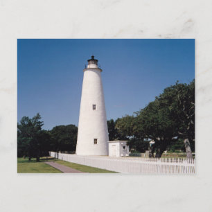 Ocracoke vuurtoren briefkaart