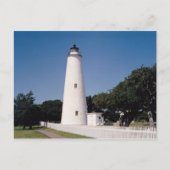 Ocracoke vuurtoren briefkaart (Voorkant)