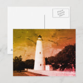 Ocracoke vuurtoren briefkaart (Voorkant / Achterkant)