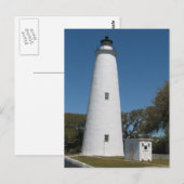 Ocracoke vuurtoren briefkaart (Voorkant / Achterkant)