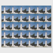Ocracoke vuurtoren cadeaupapier (Vlak)