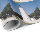Ocracoke vuurtoren cadeaupapier (Rol Hoek)