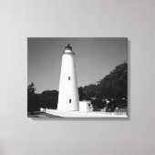 Ocracoke vuurtoren canvas afdruk (Voorkant)