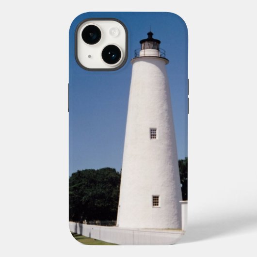 Ocracoke vuurtoren Case-Mate iPhone case (Achterkant)