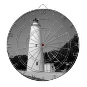 Ocracoke vuurtoren dartbord (Voorkant)