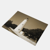 Ocracoke vuurtoren deurmat (Schuin)