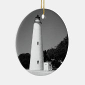 Ocracoke vuurtoren keramisch ornament (Rechts)