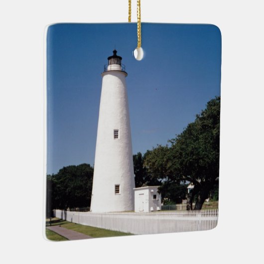 Ocracoke vuurtoren keramisch ornament (Rechts)
