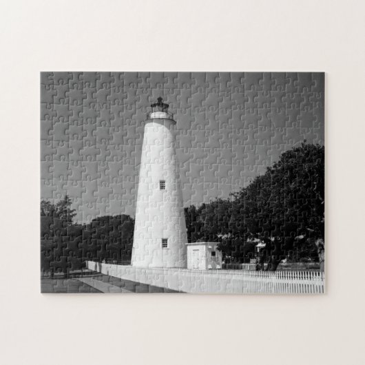 Ocracoke vuurtoren legpuzzel (Horizontaal)