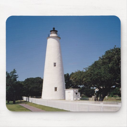 Ocracoke vuurtoren muismat (Voorkant)