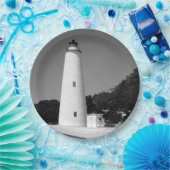 Ocracoke vuurtoren papieren bordje (Feest)