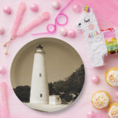 Ocracoke vuurtoren papieren bordje (Feest)