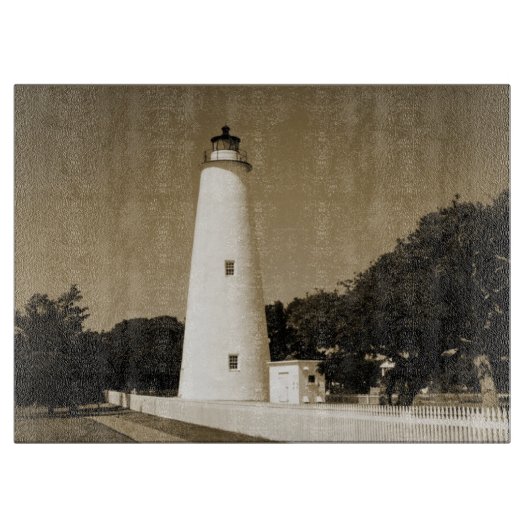 Ocracoke vuurtoren snijplank (Voorkant)