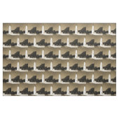 Ocracoke vuurtoren stof (Fat Quarter)
