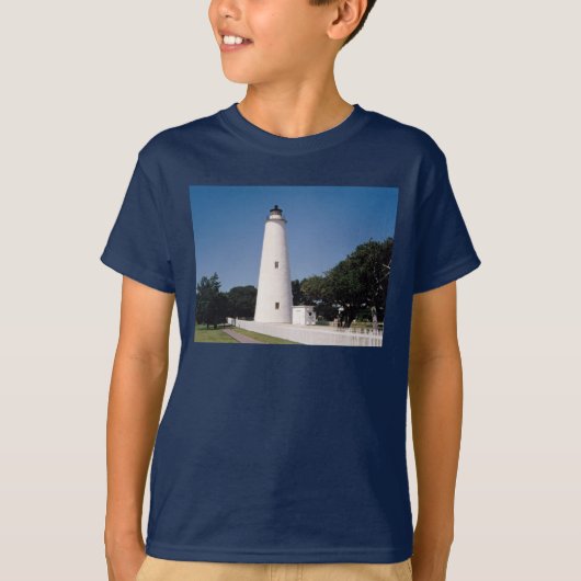 Ocracoke vuurtoren t-shirt (Voorkant)