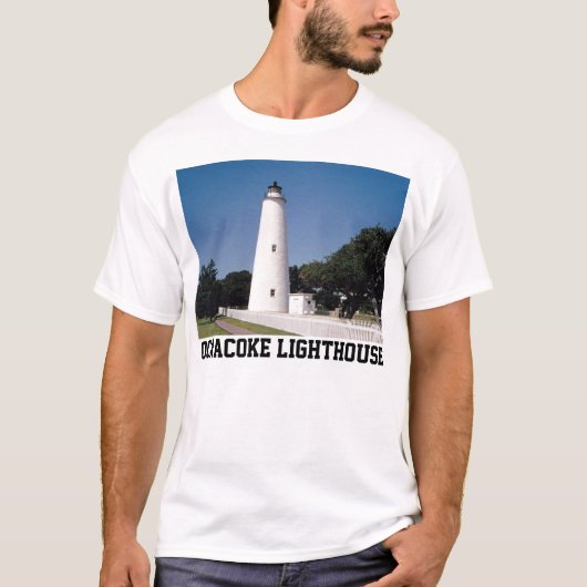 Ocracoke vuurtoren t-shirt (Voorkant)