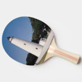 Ocracoke vuurtoren tafeltennisbatje (Zijkant)