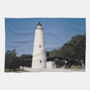 Ocracoke vuurtoren theedoek