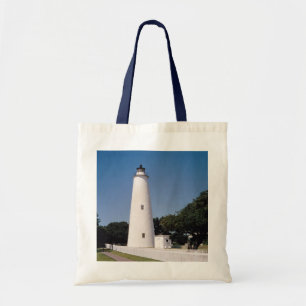Ocracoke vuurtoren tote bag
