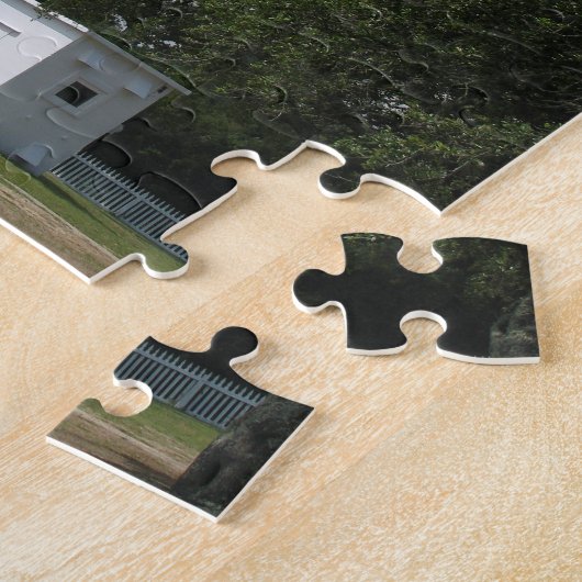 Ocracoke, vuurtoren van North Carolina Puzzle Legpuzzel (Zijkant)