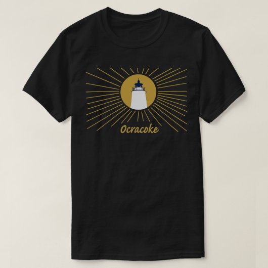Ocracoke Zonnestralen T-shirt (Design voorkant)