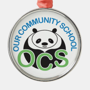 OCS-Logo-versieringen Metalen Ornament