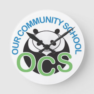 OCS-Logo wandklok