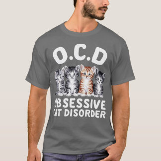 OCS obsessieve-kattenstoornis T-shirt