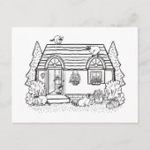 Oct House Briefkaart (Voorkant)