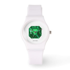 Octagon Emerald Horloge