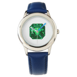 Octagon Emerald Horloge