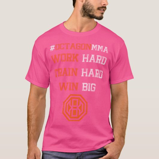 Octagon MMA Hashtag Logo T-shirt (Voorkant)