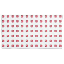Octagon shaped Ruby Gemstone July Birthstone Red