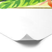 Octagon Toucan Wall Art van het gasthuis Poster (Hoek)