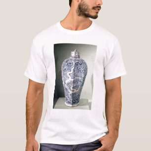 Octagonaal 'Mei-P'ing'-vaas met wit T-shirt