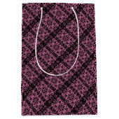 Octagonontwerp Medium Cadeauzakje (Voorkant)