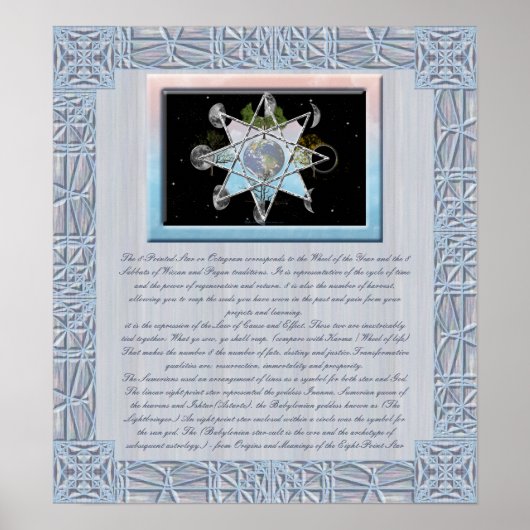 Octagram Informatief Poster (Voorkant)