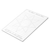 Octagram Lined Notitieblok (Schuin)
