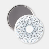 Octagram sterren magneet (Voorkant / Achterkant)