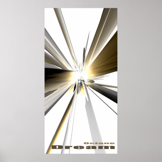 Octane Dream (Beige) Poster (Voorkant)