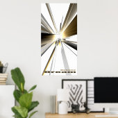 Octane Dream (Beige) Poster (Thuiskantoor)