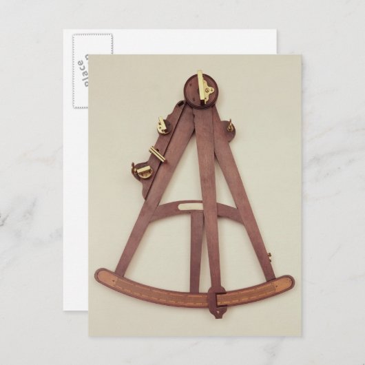 Octant, 1750 briefkaart (Voorkant / Achterkant)